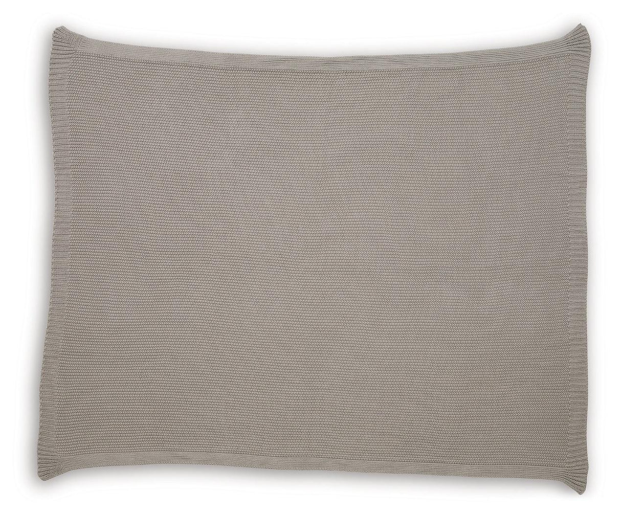 Gayelery Gray Throw by Ashley at Eve Furniture