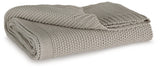 Gayelery Gray Throw (Set of 3) by Ashley at Eve Furniture