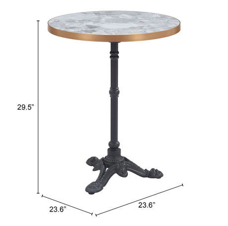 Gazebo Multicolor Outdoor Dining Table by Zuomod at Eve Furniture