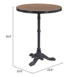 Gazebo Walnut Outdoor Dining Table by Zuomod at Eve Furniture