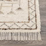 Gazi Ivory/Brown Multi Rug by Classic Home at Eve Furniture