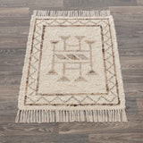 Gazi Ivory/Brown Multi Rug by Classic Home at Eve Furniture
