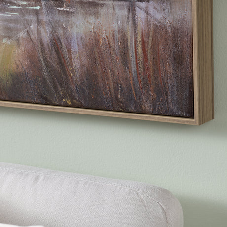 Gazing Egret 3 Multi Canvas by Crestview at Eve Furniture