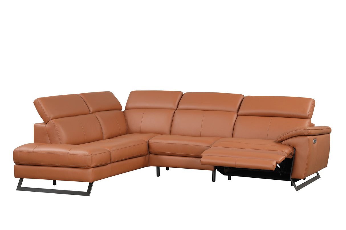 Gea Left Sectional w/ recliner by ESF Furniture at Eve Furniture