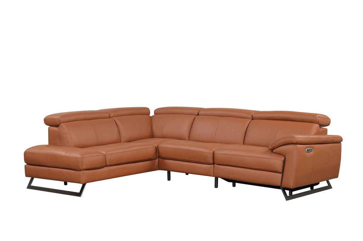 Gea Left Sectional w/ recliner by ESF Furniture at Eve Furniture