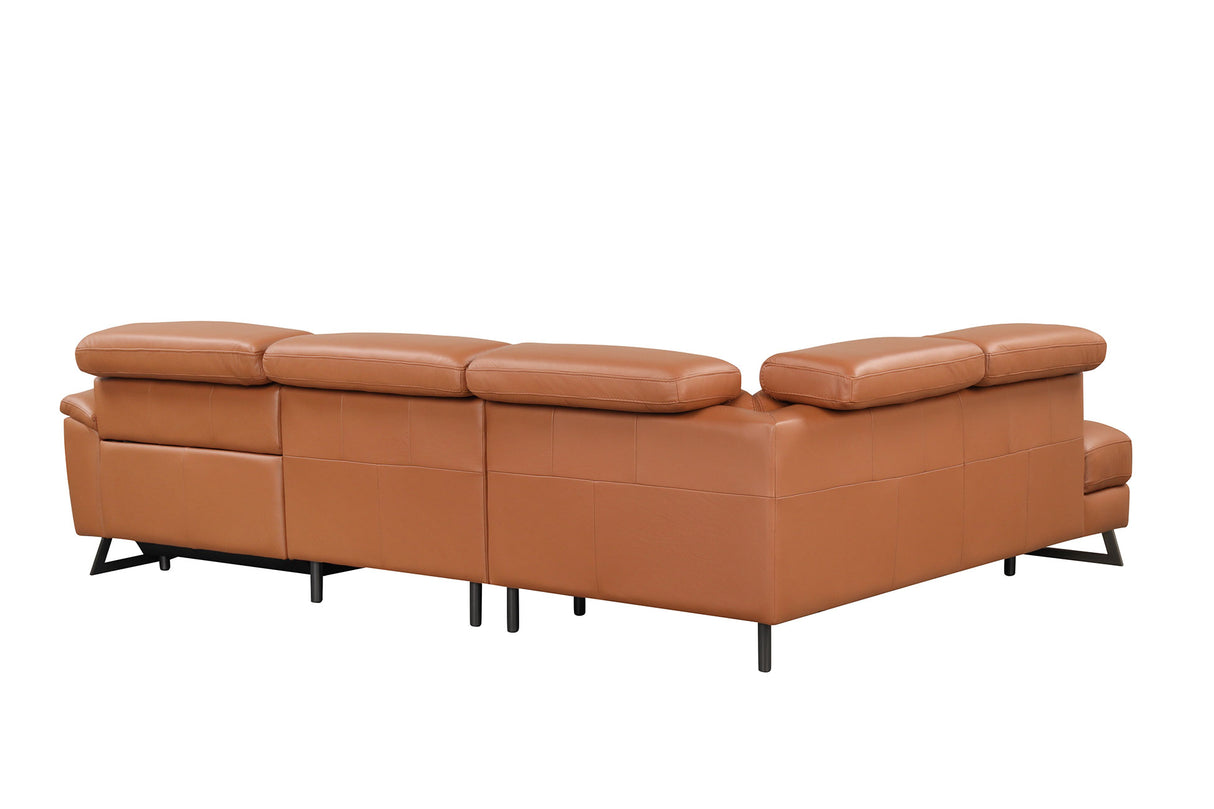 Gea Left Sectional w/ recliner by ESF Furniture at Eve Furniture