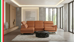 Gea Left Sectional w/ recliner by ESF Furniture at Eve Furniture