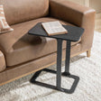 Geanna Black Accent Table by Classic Home at Eve Furniture