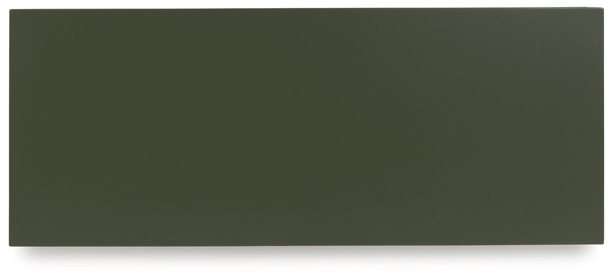 Geirwood Dark Green Accent Cabinet