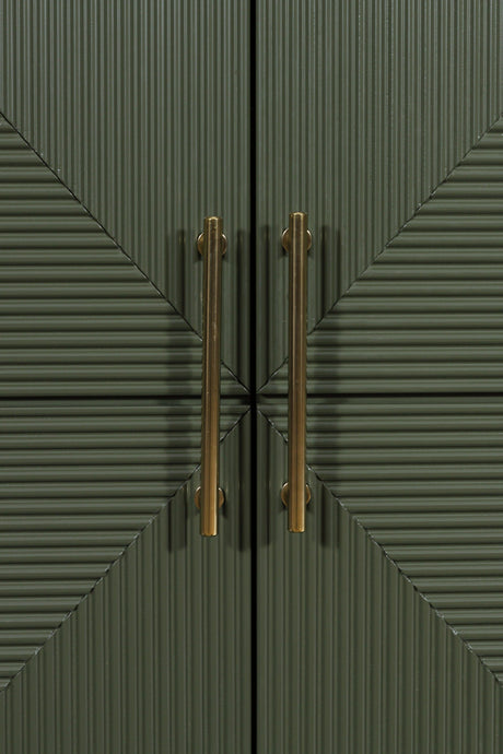 Geirwood Dark Green Accent Cabinet by Ashley at Eve Furniture