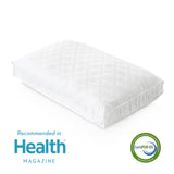 Gel Convolution White King High Loft Pillow by Malouf at Eve Furniture