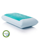 Gel Dough + Z Gel White Queen Mid Loft Pillow by Malouf at Eve Furniture