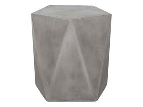 Gem Dark Grey Outdoor Stool