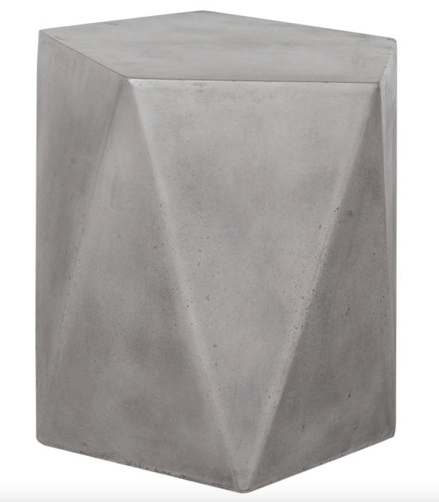 Gem Outdoor Stool Dark Grey by Moe's Home at Eve Furniture