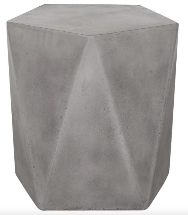 Gem Outdoor Stool Dark Grey by Moe's Home at Eve Furniture