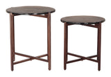 Gema Bronze Coffee Table Set (2-Piece) by Zuomod at Eve Furniture