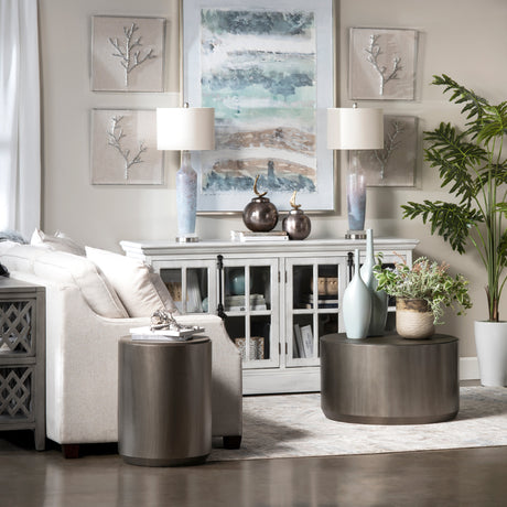 Gemma Blue/Orange Canvas by Crestview at Eve Furniture
