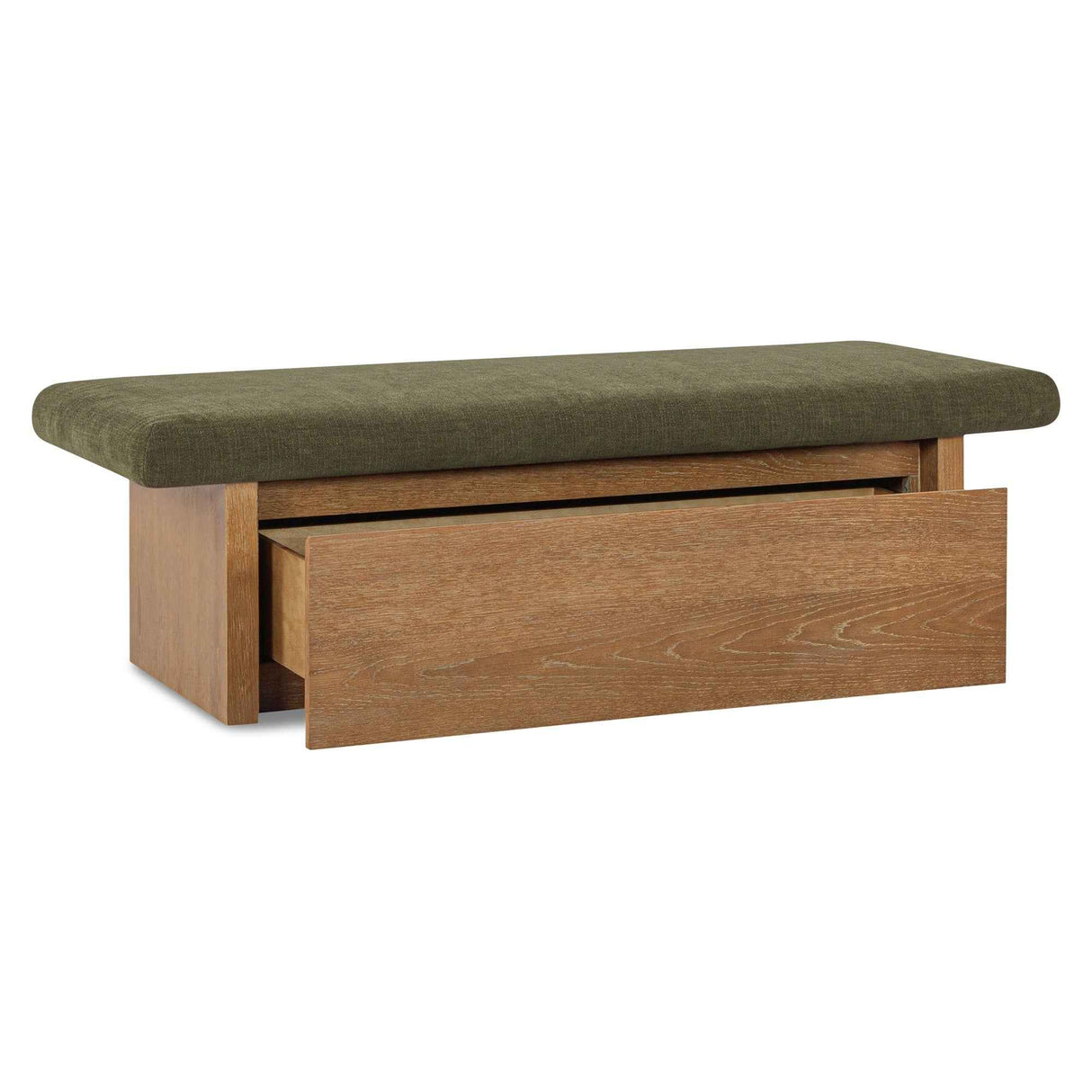 Gemma Dark Green Storage Bench