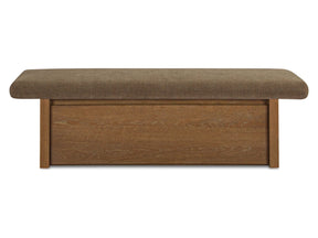 Gemma Taupe Storage Bench by MOES at Eve Furniture