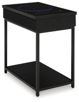 Gemmet Black Accent Table by Ashley at Eve Furniture