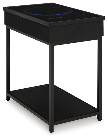 Gemmet Black Accent Table by Ashley at Eve Furniture