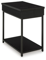Gemmet Black Accent Table by Ashley at Eve Furniture
