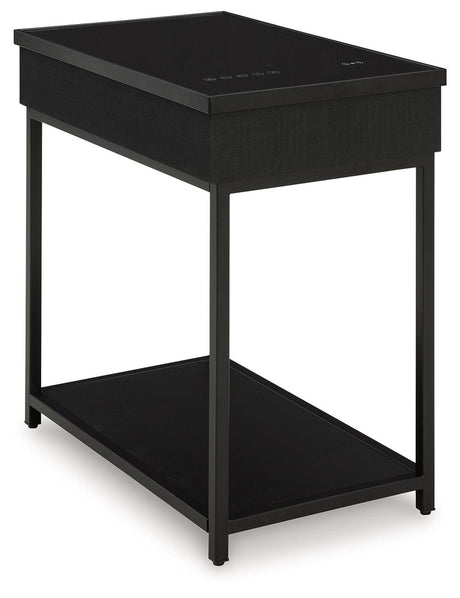 Gemmet Black Accent Table by Ashley at Eve Furniture