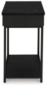 Gemmet Black Accent Table by Ashley at Eve Furniture