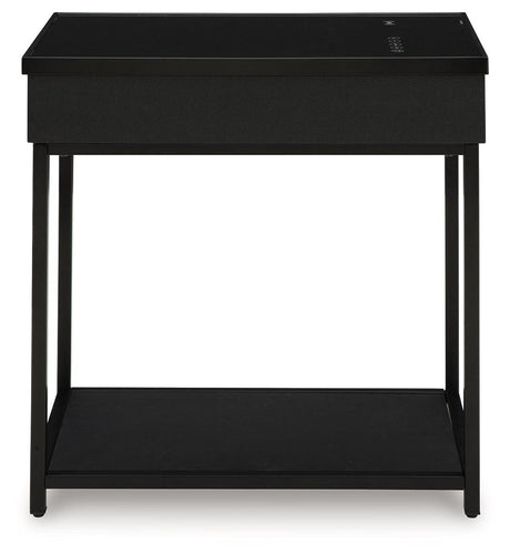 Gemmet Black Accent Table by Ashley at Eve Furniture