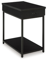 Gemmet Black Accent Table by Ashley at Eve Furniture