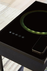 Gemmet Black Accent Table by Ashley at Eve Furniture