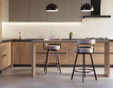 Gene 24″ Counter Stool by Steve Silver at Eve Furniture