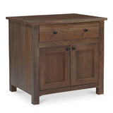 Gene Dark Brown Charging Nightstand by Moe's Home at Eve Furniture