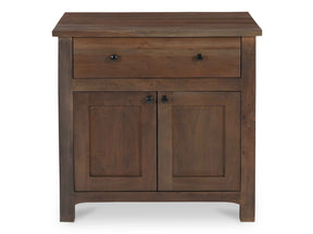 Gene Dark Brown Charging Nightstand by Moe's Home at Eve Furniture
