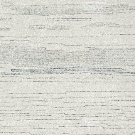 Genemost Ivory/Blue Medium Rug by Ashley at Eve Furniture