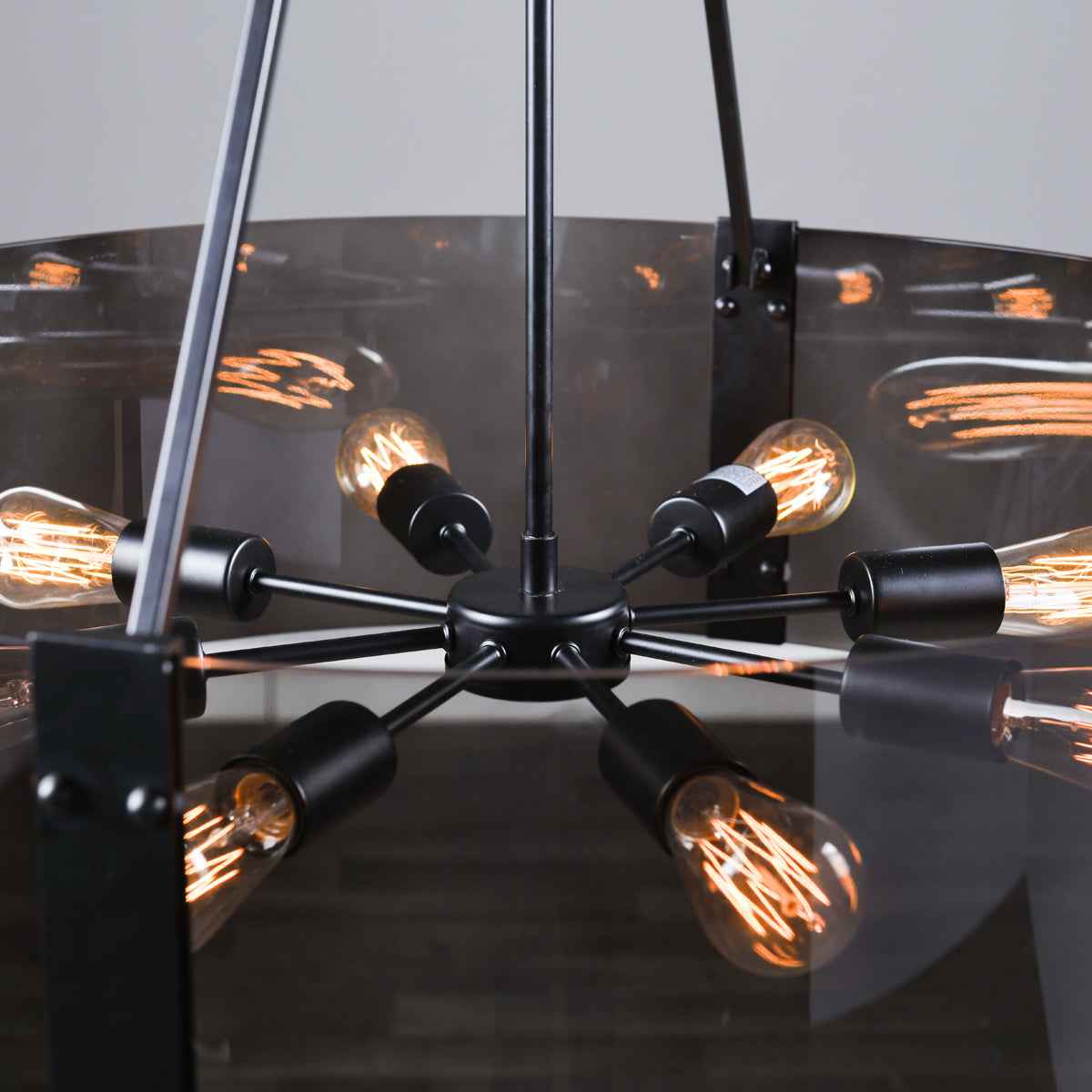 Genesis Black Chandelier by Classic Home at Eve Furniture