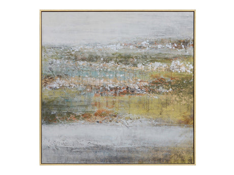 Genesis Gold/Green Canvas by Crestview at Eve Furniture