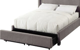 Geneva - Adona Dolphin California King Upholstered Footboard Storage Bed by Modus Furniture at Eve Furniture