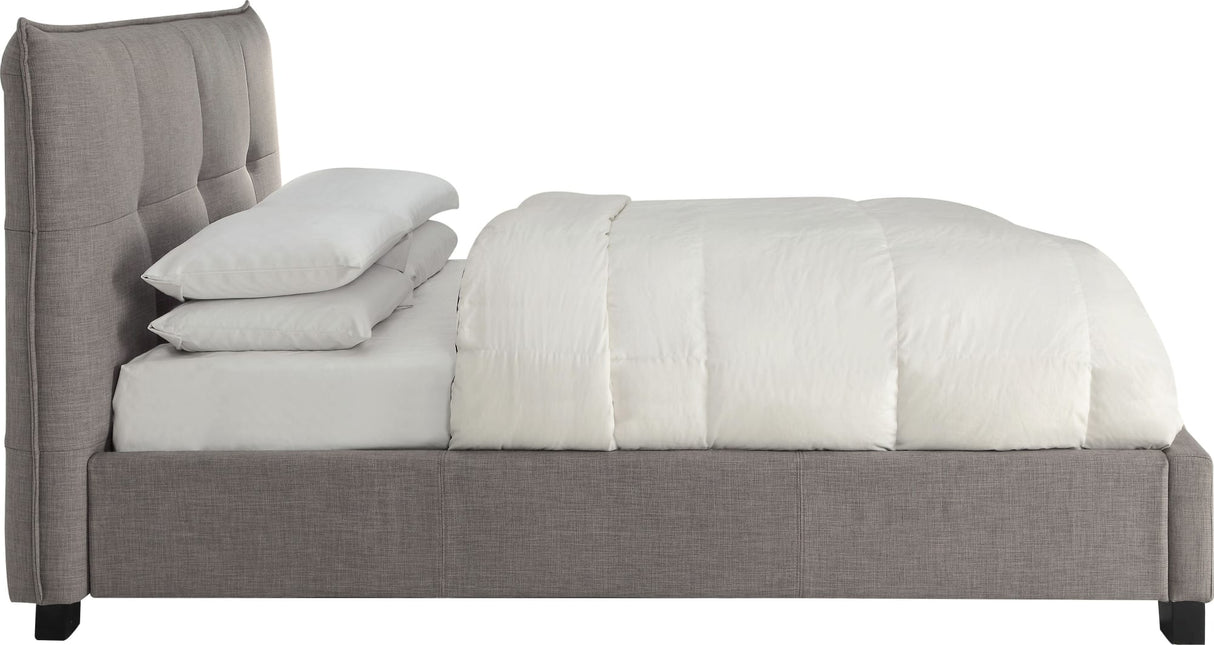 Geneva - Adona Dolphin California King Upholstered Platform Bed by Modus Furniture at Eve Furniture