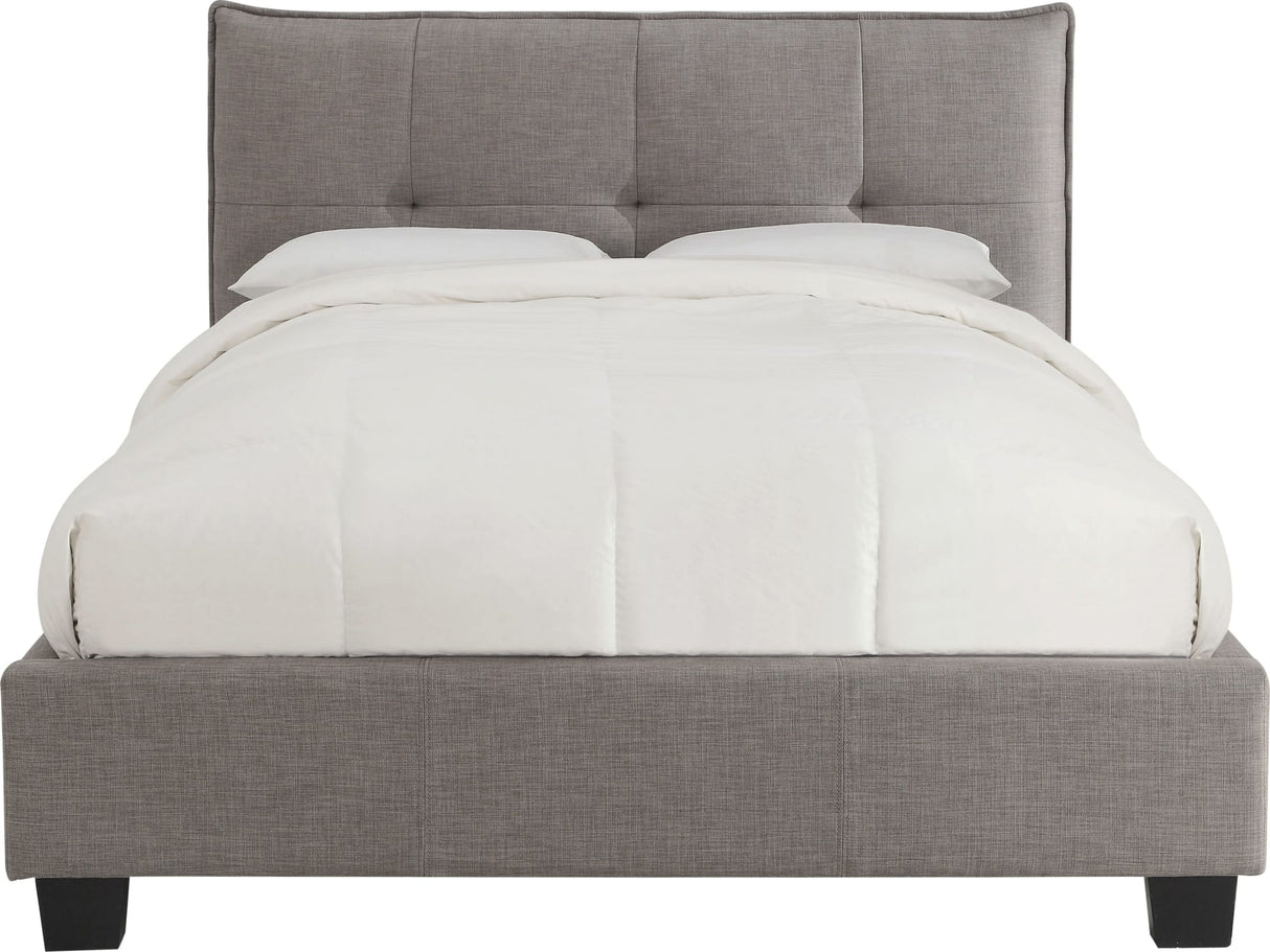 Geneva - Adona Dolphin Full Upholstered Footboard Storage Bed by Modus Furniture at Eve Furniture