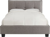 Geneva - Adona Dolphin Full Upholstered Footboard Storage Bed by Modus Furniture at Eve Furniture