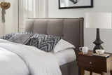 Geneva - Adona Dolphin King Upholstered Headboard by Modus Furniture at Eve Furniture