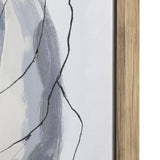 Geneva Navy Blue/Taupe Canvas by Crestview at Eve Furniture