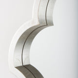Geneva Silver Wood Frame Mirror by Mercana at Eve Furniture
