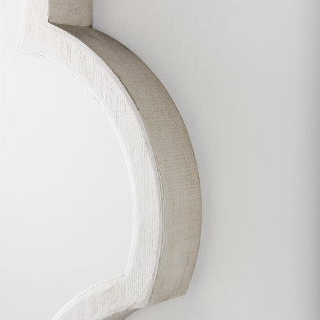 Geneva Silver Wood Frame Mirror by Mercana at Eve Furniture