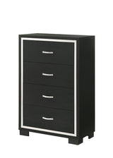 Gennro Black Chest by Crown Mark at Eve Furniture