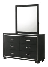 Gennro Black Dresser by Crown Mark at Eve Furniture