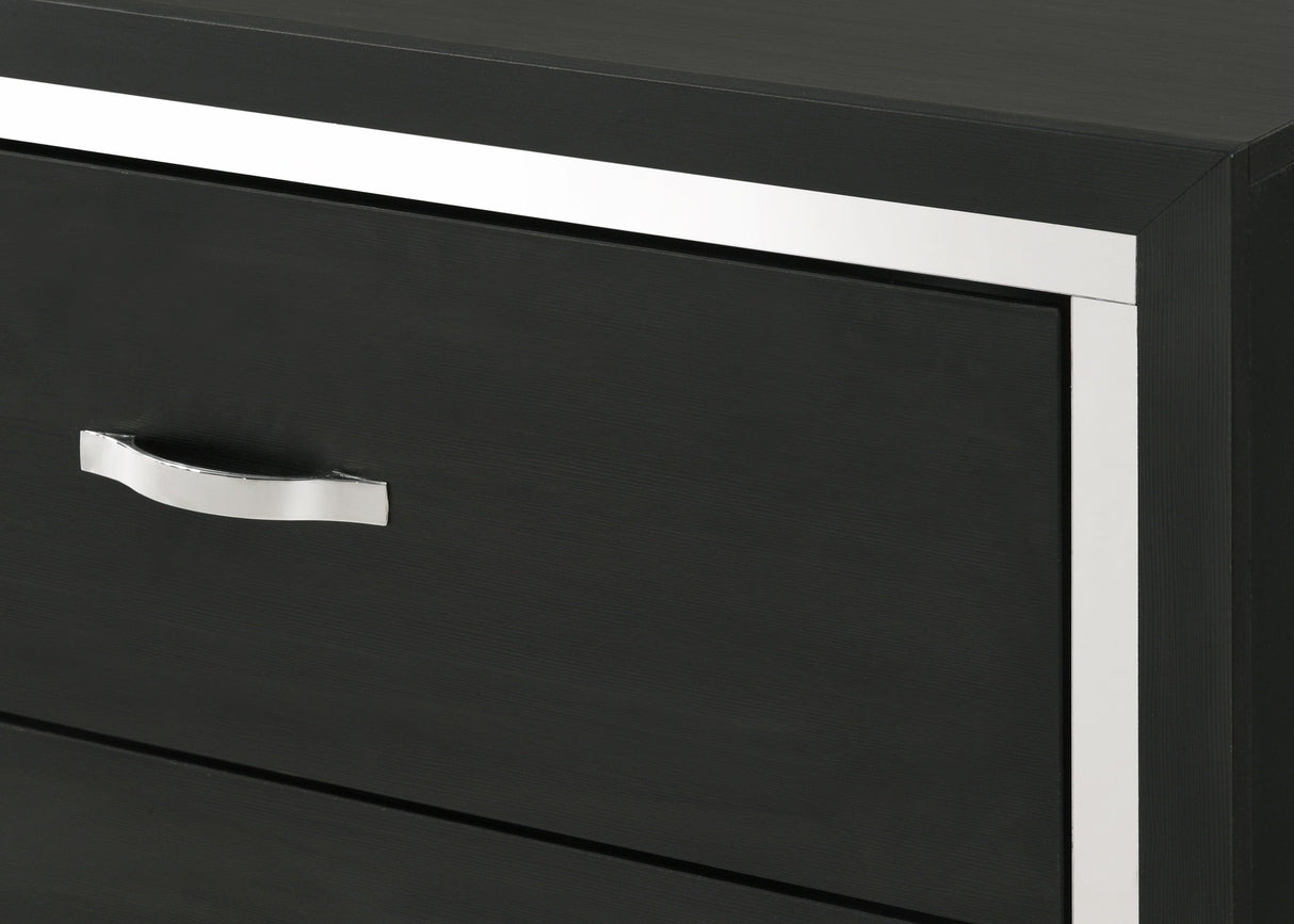 Gennro Black Dresser by Crown Mark at Eve Furniture