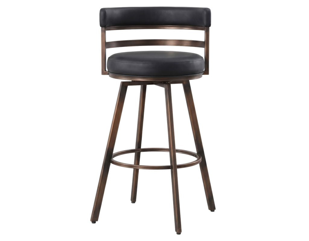 Geno 30-inch Commercial Grade Swivel Bar Stool Set of 2