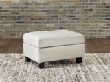 Genoa Coconut Ottoman